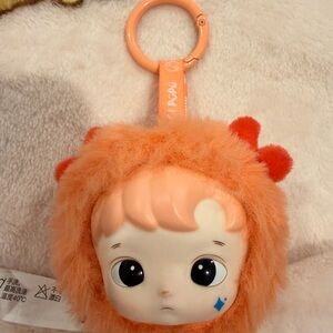 Like New Orange Plush Key Holder